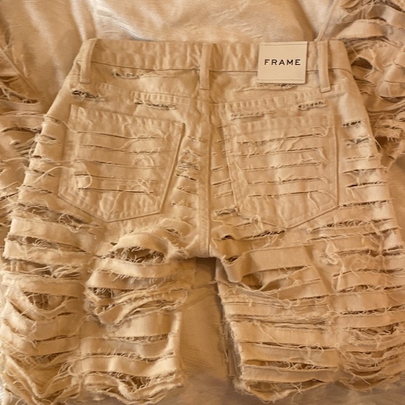 Frame Designer Ripped Jeans - Picture 2 of 4